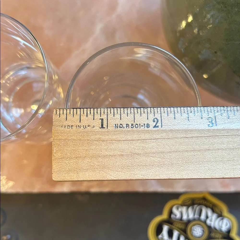 Crate&Barrel ‘Direction’ Bubble Bottom 12 oz Glasses - Set of 2
